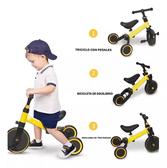 TRICICLO DE EQUILIBRIO Modelo 5 en 1.