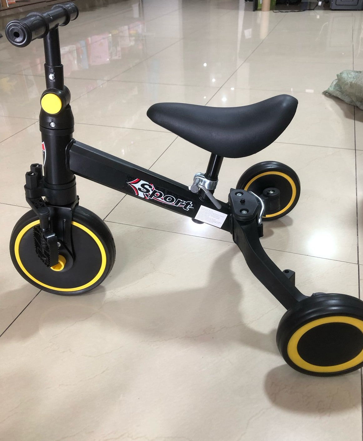 TRICICLO DE EQUILIBRIO Modelo 3 en 1.