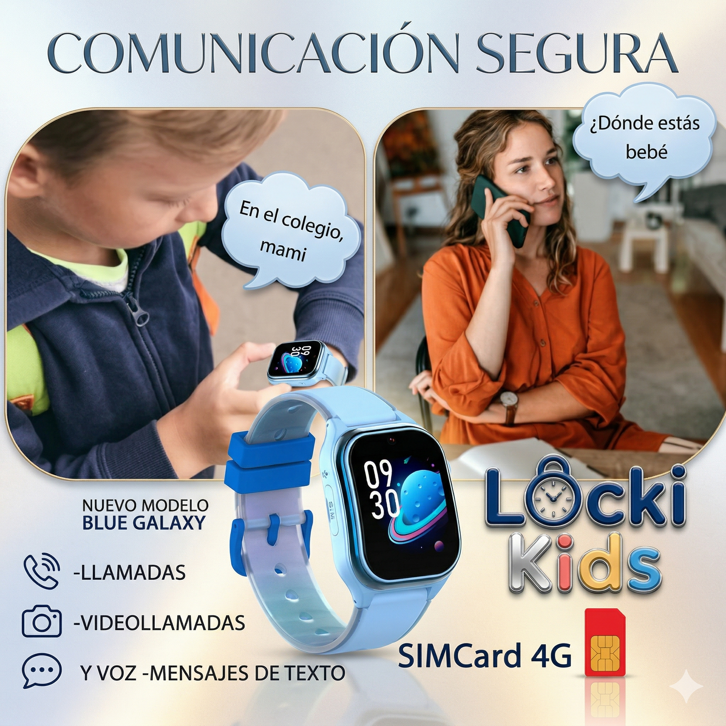 Reloj LOCKI Kids 2.0 4G💖