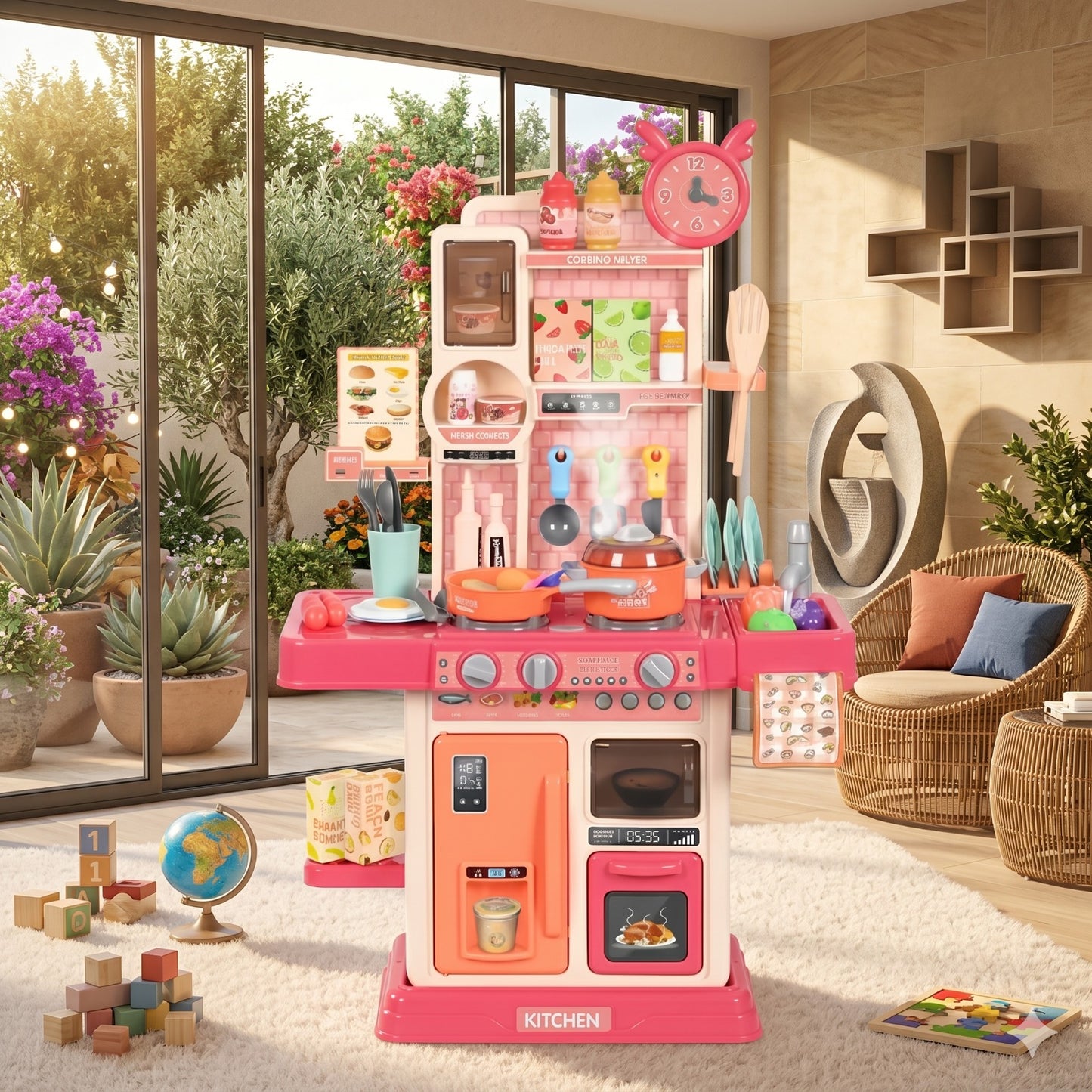 🍳 Cocina Infantil Realista